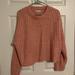 American Eagle Outfitters Tops | American Eagle Knit Crop Top | Color: Brown | Size: M