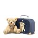 Steiff 114021 Ben Teddy bear 21 beige in suitcase