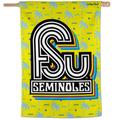 WinCraft Florida State Seminoles Beach Club 28'' x 40'' One-Sided Vertical Palm Banner