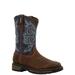 Georgia Boot Carbo-Tec LT 11" Pull On Sq Toe - Mens 9 Brown Boot Medium