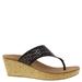 Skechers Cali Beverlee Wedge Sandal -119150 - Womens 8.5 Black Sandal Medium