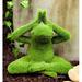 Trinx Arlillian Yoga Frog Garden Figurine Resin in Gray/Green | 9 H x 9.25 W x 4.5 D in | Wayfair EF494AE53EFE4C2D9EA580AC7D0030AD