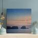 Highland Dunes Landscape Photo Of Ocean During Daytime - 1 Piece Square Graphic Art Print On Wrapped Canvas in Blue/Orange | Wayfair