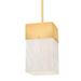 Hudson Valley Lighting Times Square 10 Inch Mini Pendant - 3810-AGB