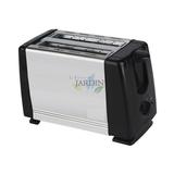 Grille-pain inox 750W 2 tranches