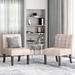 Lewis Fabric Tufted Accent Chair by Christopher Knight Home