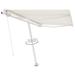 vidaXL Electric Awning Retractable Canopy Sunshade Shelter for Porch Balcony