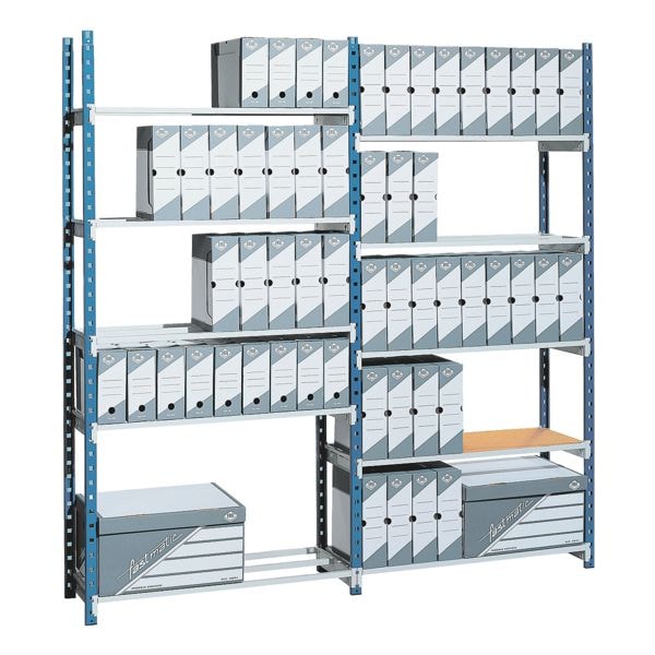 Paperflow Grundregal Steckregalsystem »Rang'Eco« 5 Böden 150 / 34 / 200 cm, 150x200x34 cm Image