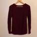 American Eagle Outfitters Sweaters | American Eagle Outfitters, Jegging Sweater, Size Xs, Burgundy | Color: Black | Size: Xs
