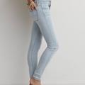 American Eagle Outfitters Pants & Jumpsuits | American Eagle Light Wash Low-Rise Jeggings | Color: Blue | Size: 4