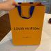 Louis Vuitton Bags | Louis Vuitton Shopping Bag And Ribbon | Color: Brown/Orange | Size: Os