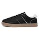 ORIGINAL PENGUIN Men's Emperor Cupsole Trainer, Black Sneaker, UK Size 10