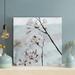 Latitude Run® White Cherry Blossom In Close Up Photography 4 - 1 Piece Rectangle Graphic Art Print On Wrapped Canvas in Red/White | Wayfair