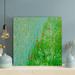 Latitude Run® Red Flowers On Green Grass Field During Daytime - 1 Piece Rectangle Graphic Art Print On Wrapped Canvas in Green/Red | Wayfair