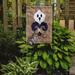 The Holiday Aisle® Brevon Halloween Ghost Spider Bat Fleur De Lis Polyester 16 x 11 in. Garden Flag, Size 15.5 H x 11.25 W in | Wayfair