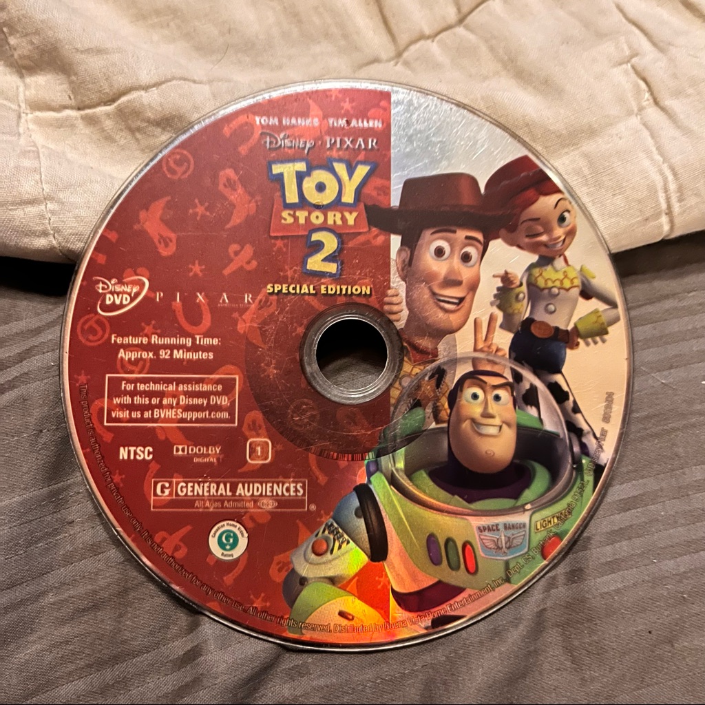 Disney Media | Disney Toy Story 2 Dvd Movie Comes In Generic Case | Color: Brown/Black | Size: Os