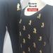 Disney Tops | Disney Mickey Mouse Top And Leggings | Color: Black/Gold | Size: Xl