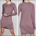 Athleta Dresses | Athleta Criss Cross Modal Sweatshirt Dress/Tunic Top-Berry-M | Color: Red | Size: S