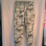American Eagle Outfitters Pants & Jumpsuits | American Eagle Super Stretch Camo Cargo Pants | Color: Green/Tan | Size: 6