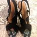 Jessica Simpson Shoes | Jessica Simpson Heels. | Color: Black/Green | Size: 6.5