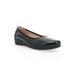 Women's Yara Leather Slip On Flat by Propet in Black (Size 12 M)