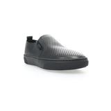 Women's Kate Leather Slip On Sneaker by Propet in Black (Size 8 XW)