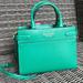 Kate Spade Bags | Kate Spade Staci Medium Satchel Saffiano Leather | Color: Green | Size: Medium