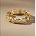 Anthropologie Jewelry | Anthropologie Geo Stone Ring Size 7 & 8 | Color: Gold | Size: 8