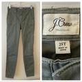 J. Crew Pants & Jumpsuits | J.Crew Tall Cargo Toothpick Pants | Color: Green | Size: 25