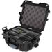 Nanuk 905 Hard Case with Foam Insert for Wireless Mic System (Black, 6.3L) 905-SE51