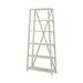 Theodore Alexander 76" H x 36" W Solid Wood Etagere Bookcase Wood in Brown/Gray/Green | 76 H x 36 W x 12 D in | Wayfair TA63006