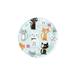 Oriental Trading Company Party Supplies Dessert Plate for 8 Guests in Blue/White | Wayfair 13818531