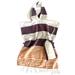 Dakota Fields Design 100% Cotton Throw in Brown | 0.2 H x 23.6 W in | Wayfair A387A8185BA44C1DB132976C5063B021