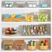 mDesign Plastic Stackable Kitchen Pantry Storage Organizer w/ Drawer Plastic | 4.25 H x 12.52 W x 7.99 D in | Wayfair 11872MDK