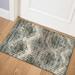 Green/White 30 x 20 x 0.19 in Area Rug - 17 Stories Maela Area Rug Chenille | 30 H x 20 W x 0.19 D in | Wayfair CB6D0DF5EBF246E59A422F98AF63E082