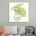 Bayou Breeze Plant Big Leaf III Canvas Wall Art Canvas in White | 36 H x 36 W x 1.25 D in | Wayfair A0BCF350C0AA45D39AB70D0009AB4731