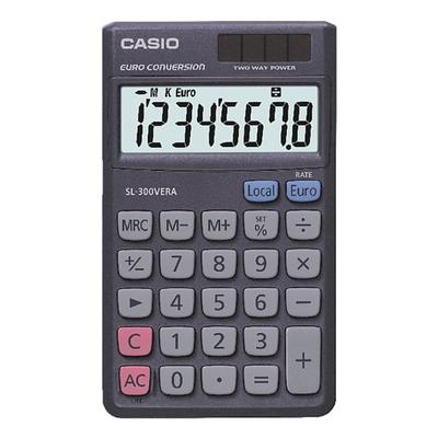 CASIO Taschenrechner »SL-300VERA« blau, 7x11.9x0.8 cm Image