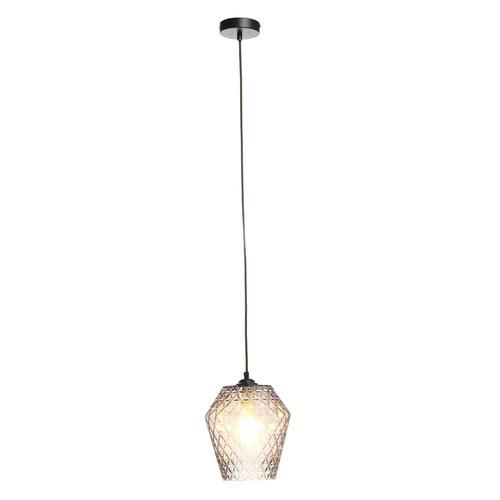 Deckenlampe aus Glas Grau