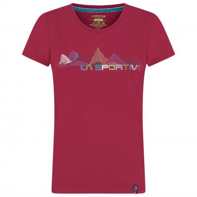 La Sportiva - Women's Peaks - T-Shirt Gr XL rosa/rot