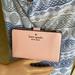 Kate Spade Bags | Kate Spade Madison Medium Compact Bifold Wallet Conch Pink Color: Conch Pink Nwt | Color: Pink | Size: Medium