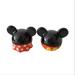 Disney Kitchen | Disney Mickey & Minnie Mouse Ceramic Salt & Pepper Shaker | Color: Red/Yellow | Size: Os