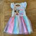 Disney Dresses | Disney Junior Toddler Birthday Dress | Color: Pink/Purple | Size: 3tg