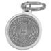 Silver Hobart & William Smith Colleges Team Logo Split-Wire Key Ring