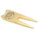 Gold Ursinus Bears Golf Divot Repair Tool