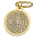 Gold Oberlin Yeomen Team Logo Split-Wire Key Ring