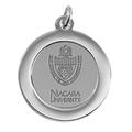 Women's Silver Niagara University Purple Eagles Pendant