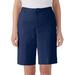 Appleseeds Women's Dennisport Classic Shorts - Blue - 10P - Petite