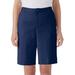 Appleseeds Women's Dennisport Classic Shorts - Blue - 14P - Petite