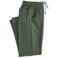Blair Men's John Blair Supreme Fleece Stitched-Crease Sweatpants - Green - 4XL
