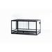 Tucker Murphy Pet™ Cekaj Glass Terrarium Glass in White | 18 H x 36 W x 18 D in | Wayfair 70621060F22647B78D969B6B7724FAF7